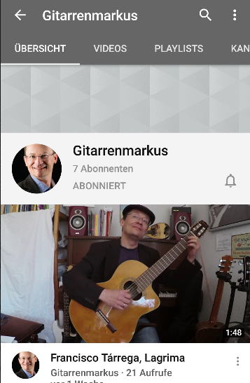 Markus Ziller-Schmidt zu sehen auf seinem YouTube Kanal
